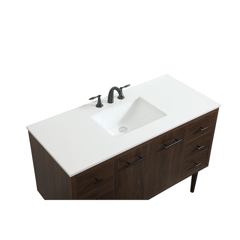 Fern 36 - 48 Inch Single Bathroom Vanity
