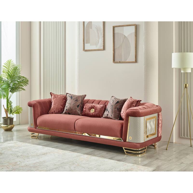 Reise 3 Pieces Living Room Sets 2 Sofa 1 Chair