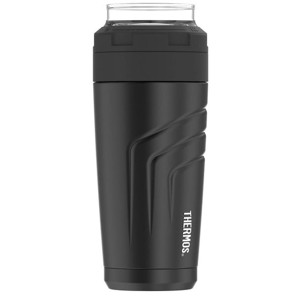 Thermos 24 oz. Vacuum Insulated Stainless Steel Wide Mouth Tumbler - Black - 24 oz.