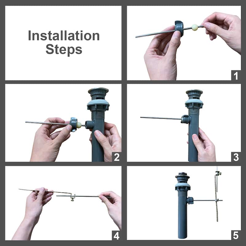 WOWOW Lift Rod Drain Assembly