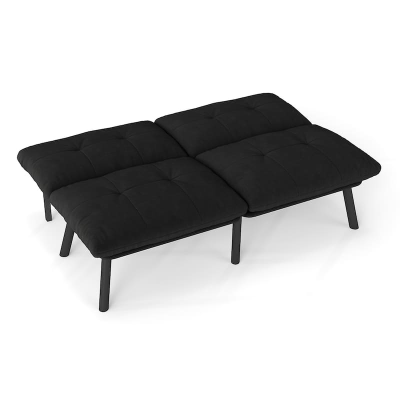 Convertible Folding Modern Sofa Bed, Back-Adjustable Sofa