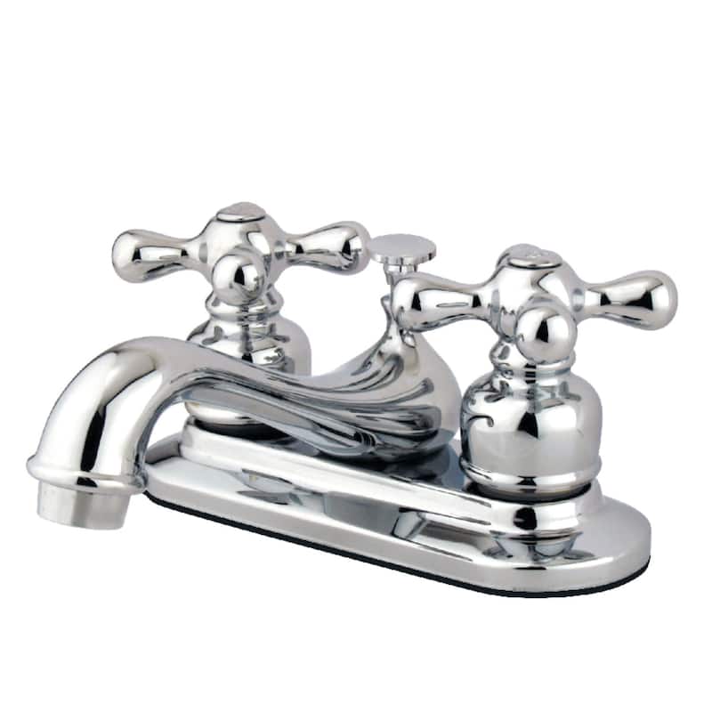 Kingston Brass 1.2 GPM Centerset Bathroom Faucet with Pop-Up Drain - Polished Chrome