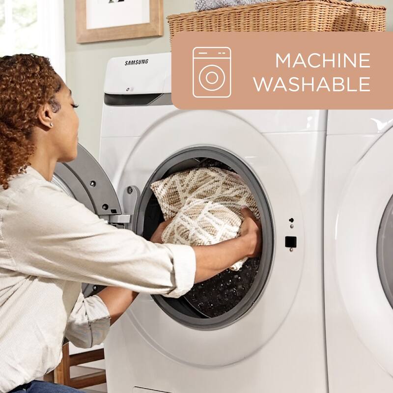 TOWN & COUNTRY EVERYDAY Walker Modern Diamond Everwash Washable Multi-Use Non-Slip Backing Decorative Rug