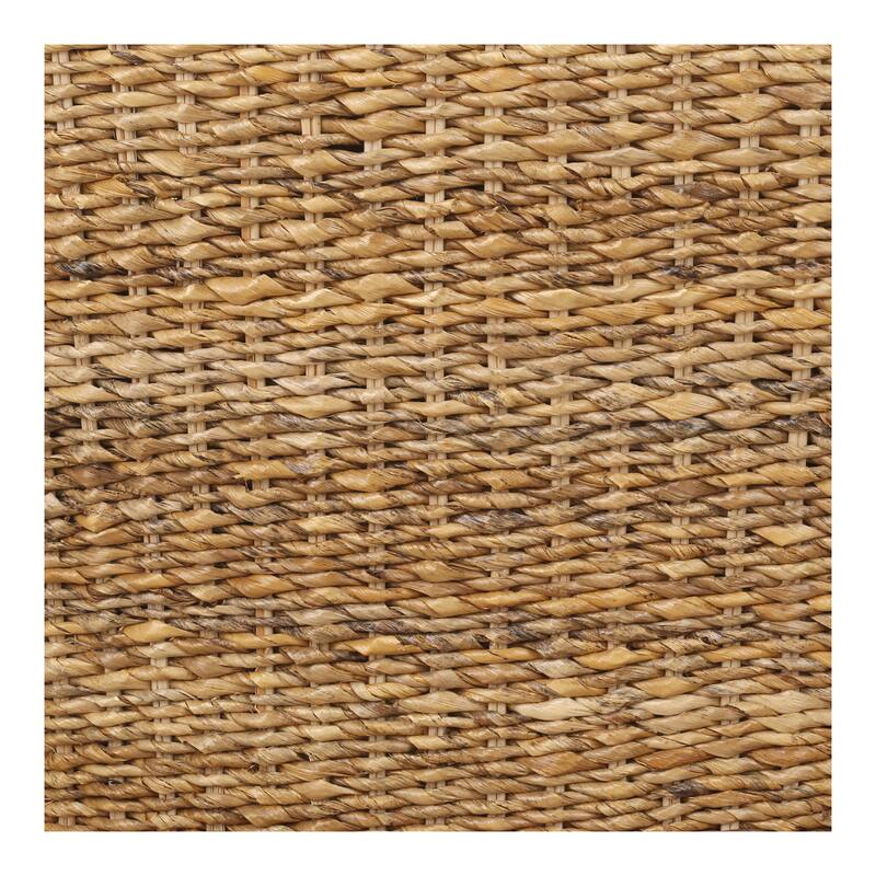 NPD Furniture Earwyn Woven Abaca Upholstered Barrel Chair