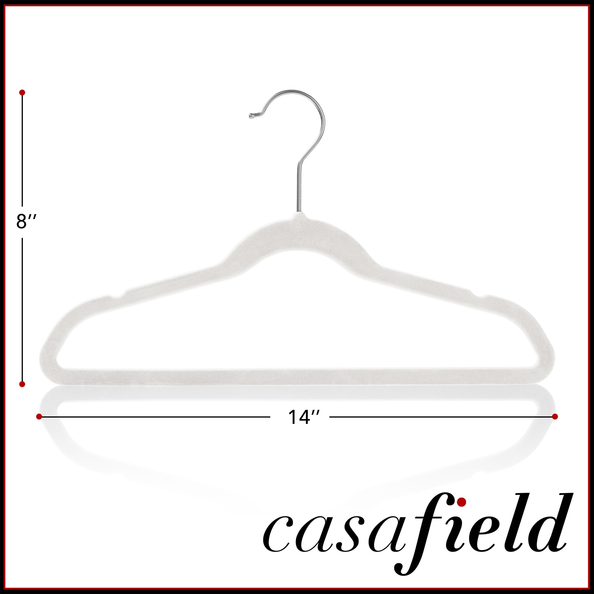 50 Velvet 14 Kid's Hangers by Casafield - Bed Bath & Beyond - 30827875