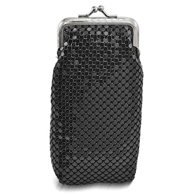 Curata Black Sequin Eyeglass / Cigarette / Multi-Purpose Case