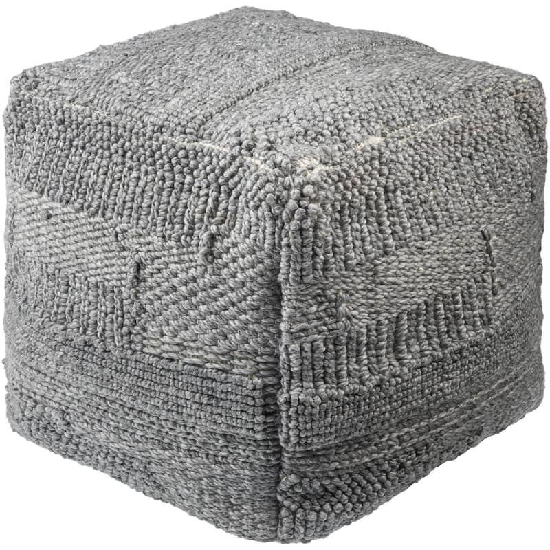Deloraine Woven Outdoor Safe Pouf