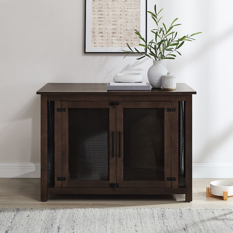 Crosley Dane Credenza Dog Crate