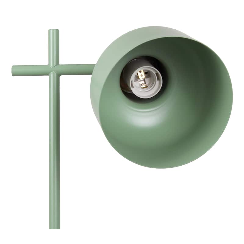 Metal Adjustable Spotlight Floor Lamp with Rotary Switch - 10.55 x 7.87 x 54.72 in. (L x W x H)