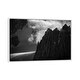 preview thumbnail 4 of 10, iCanvas "A Climber's Tent Below Aiguilles Marbrees, Chamonix, France" by Alex Buisse Framed Canvas Print White - 18x26