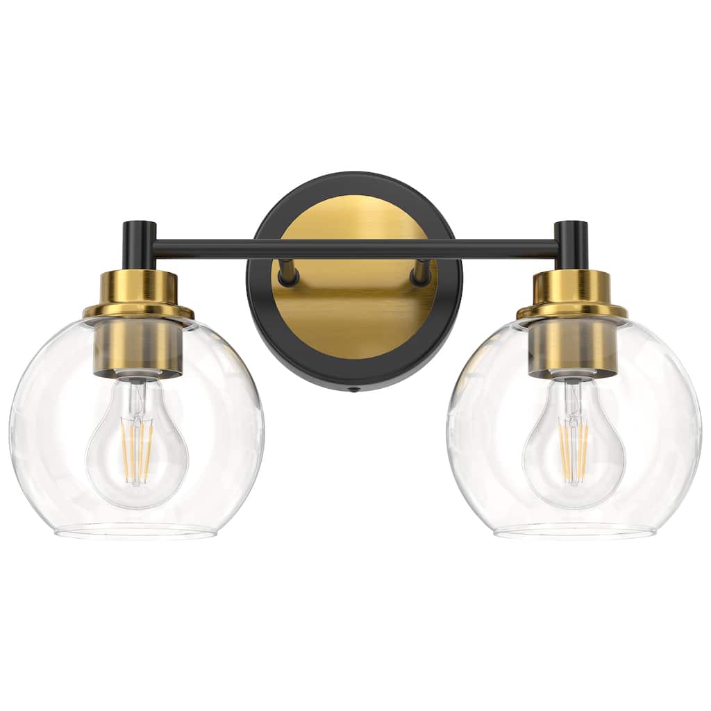 Dimmable Bathroom Vanity Light Globe Glass Shades