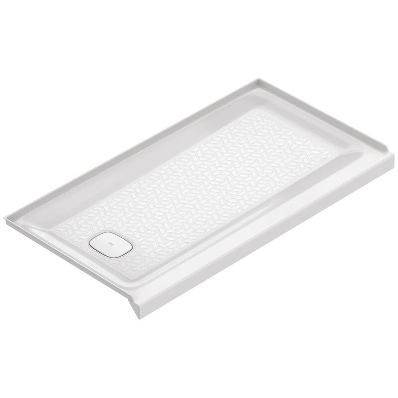 American Standard A8020T.LHO Aspirations 60" x 32" Rectangular Shower - White