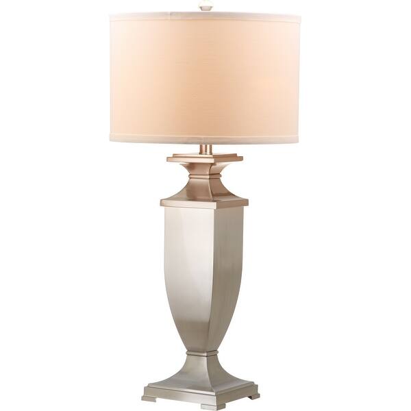 Safavieh Lighting 32 Inch Ambler Nickel Table Lamp Set Of 2 15 X15 X31 5 On Sale Overstock 9527318