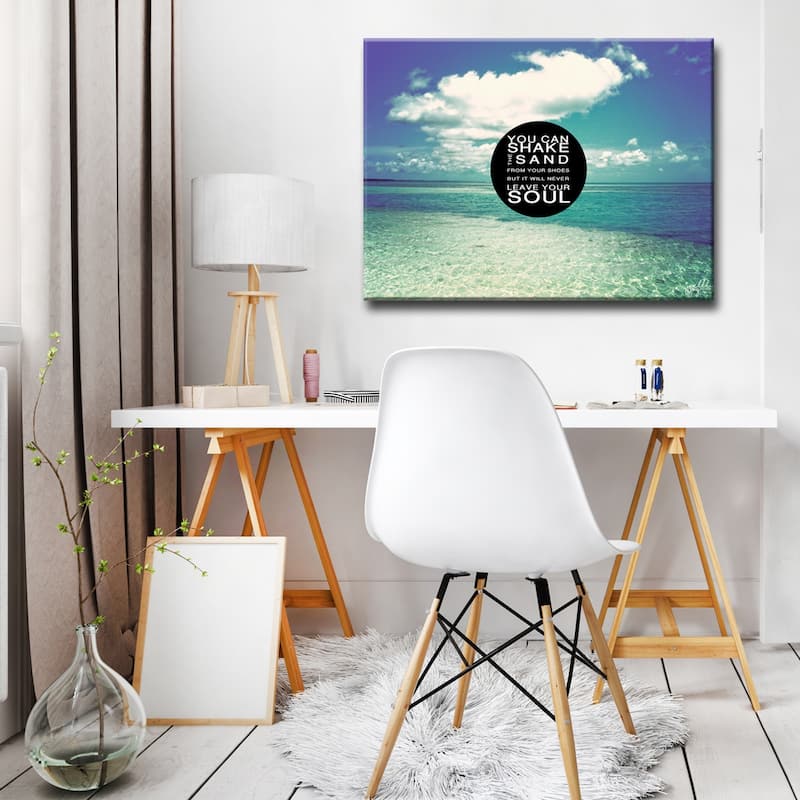 Ready2HangArt 'Shake Sand' Canvas Art Print