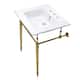 Option White / Brushed Brass