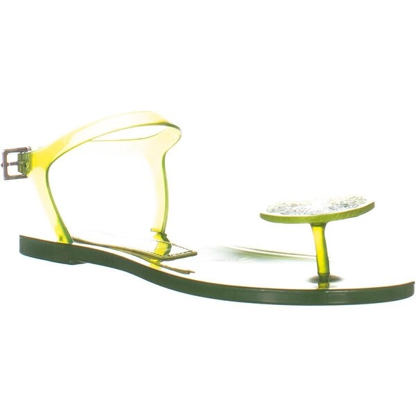 katy perry lime jelly sandals