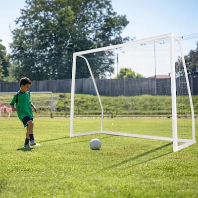 All Weather Soccer Football Training Equipment w/ Anti-tearing Net