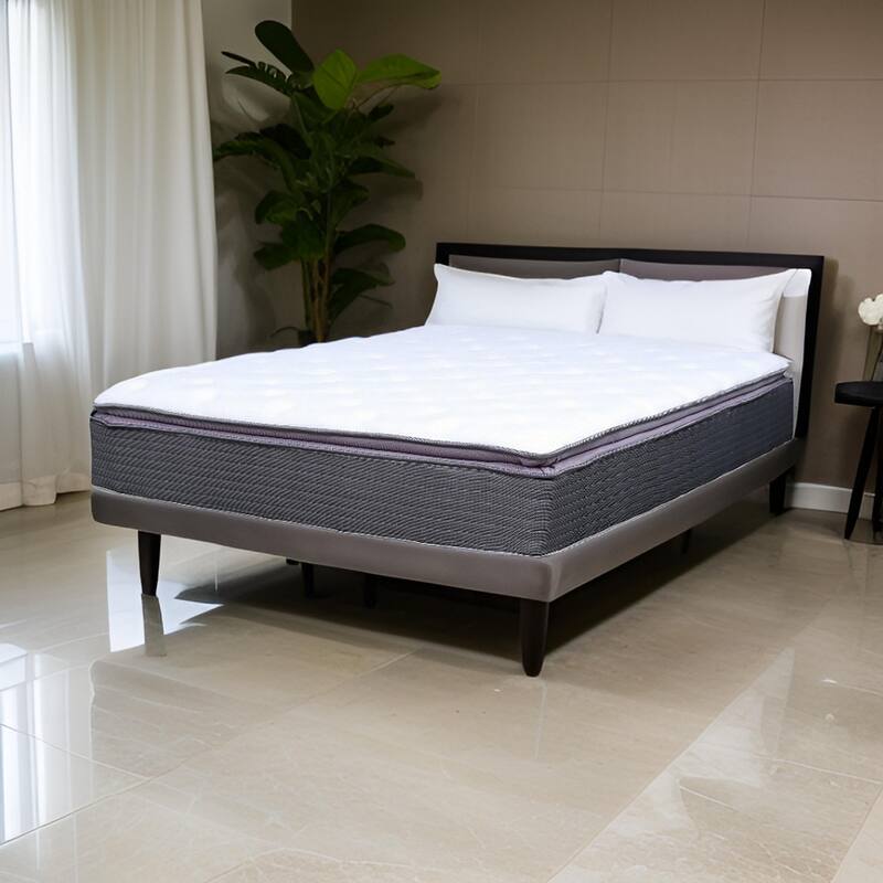 Cari 10 Inch Memory Foam Hybrid Full Mattress, Gel Infused, Pocket Coil