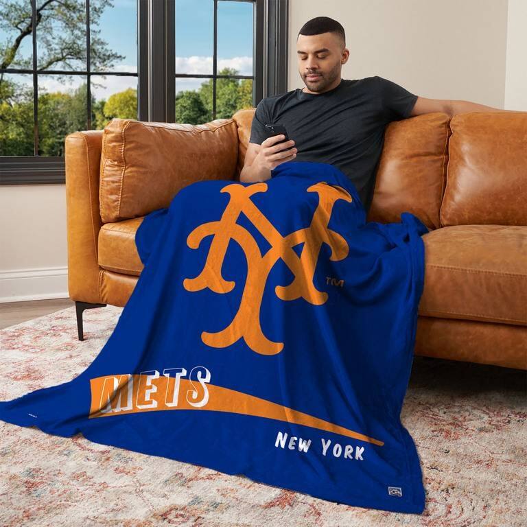 MLB CC Throwback Silk Touch Throw Blanket