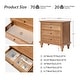 preview thumbnail 46 of 49, Muriel Farmhouse 3 Drawers End Table with Built-In Outlets nad Pull-out Shelf Set of 2 by HULALA HOME