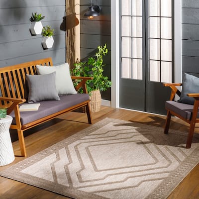 Livabliss San Diego Indoor/ Outdoor Global Area Rug