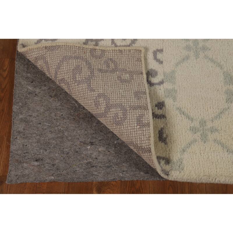 Geometric Moroccan Oriental Rug Handmade Wool Carpet - 4'10" x 7'10"