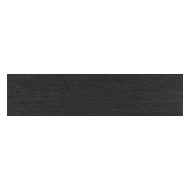 Classic Style V-Base Design Wood Console Table