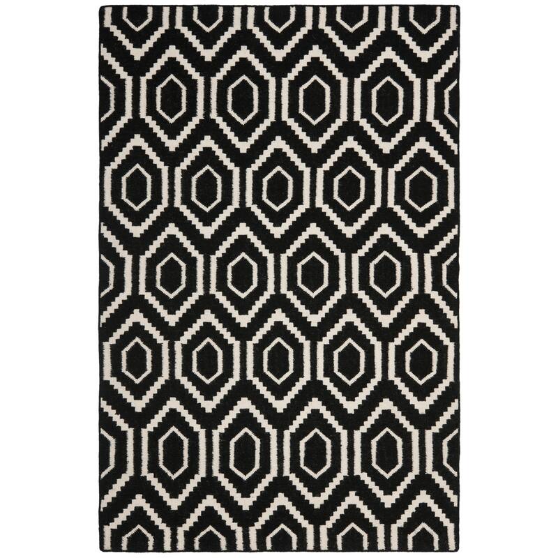SAFAVIEH Handmade Flatweave Dhurries Roya Modern Moroccan Wool Rug