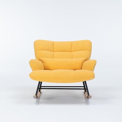 Comfort Teddy Glider Recliner, High Backrest for Nursery