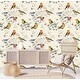 preview thumbnail 2 of 1, Cherry Gardenia Removable Wallpaper - 24'' inch x 10'ft