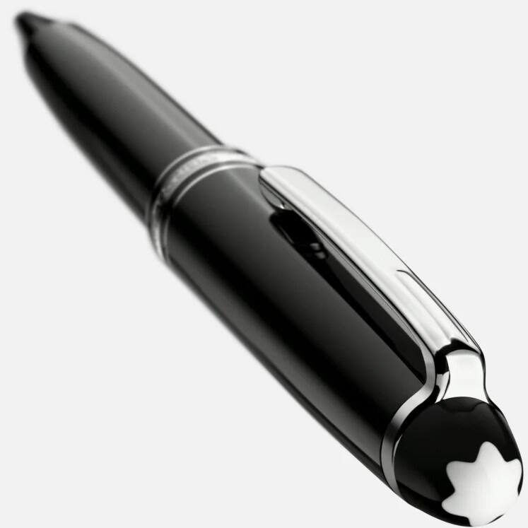 Montblanc 2867 Meisterstuck Classique Platinum Coated Mechanical Pencil, Black