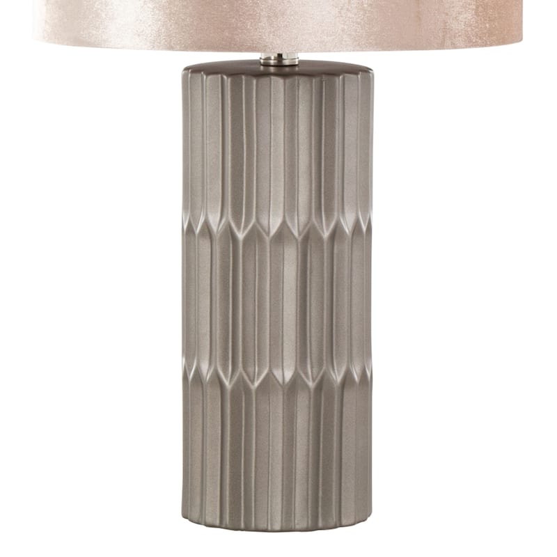 Silver Orchid Randolf 22" Ceramic Table Lamp