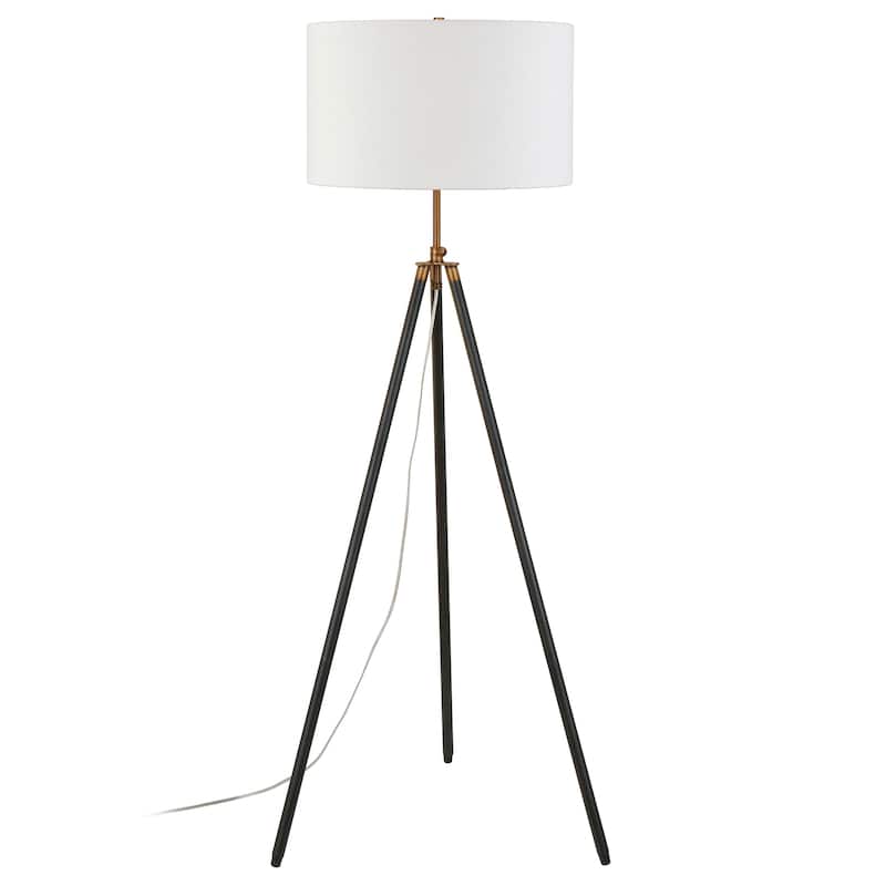 Kahn Two-Tone Tripod Floor Lamp