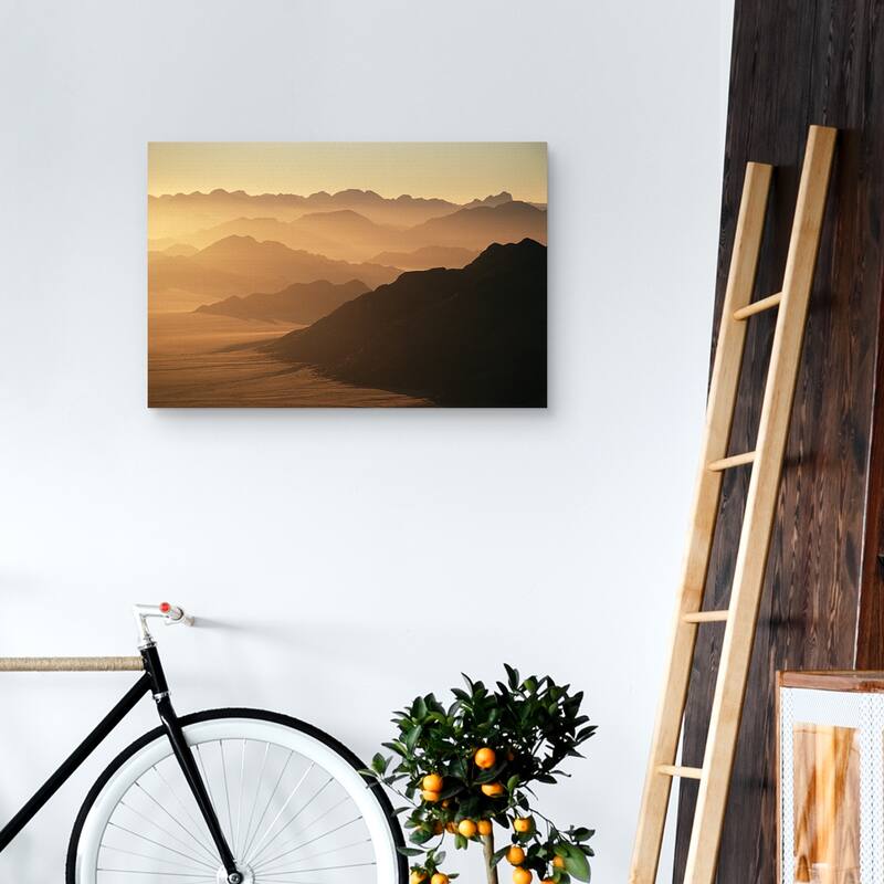 Sienna Hills by Robert Harding Picture Library Canvas Art Print