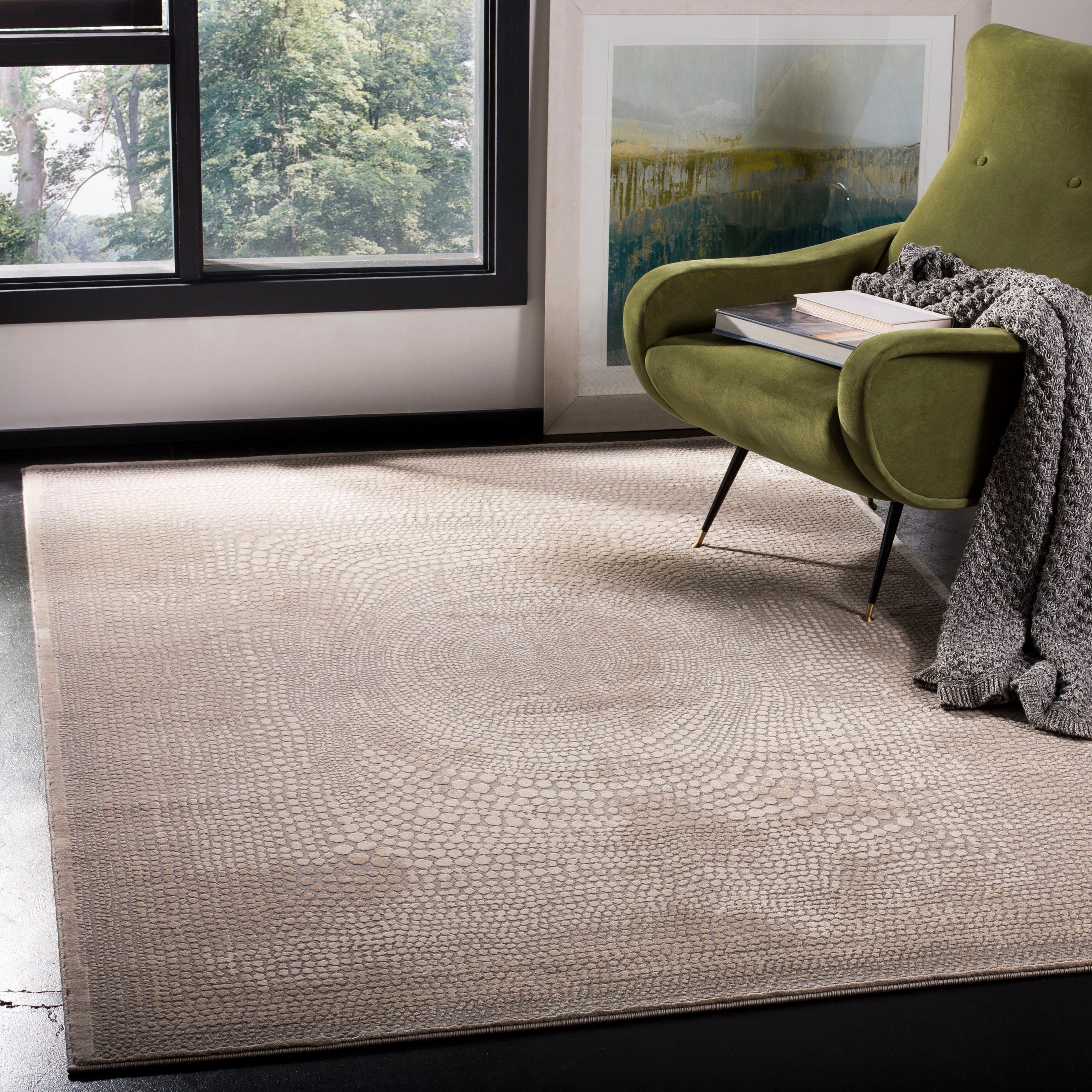 Shop Safavieh Meadow Shakila Modern Abstract Rug On Sale