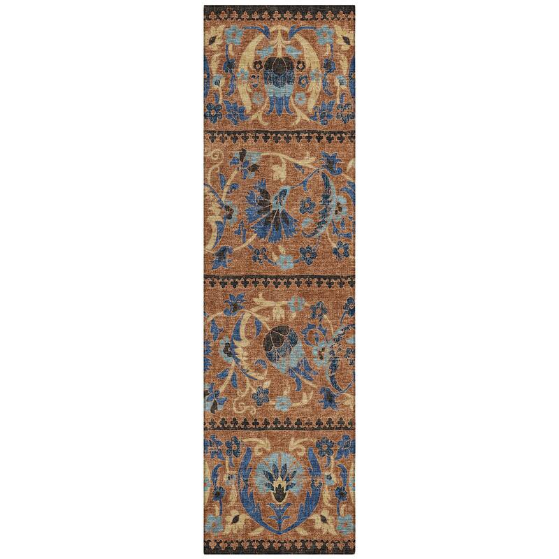 Machine Washable Indoor/ Outdoor Global Alix Chantille Rug