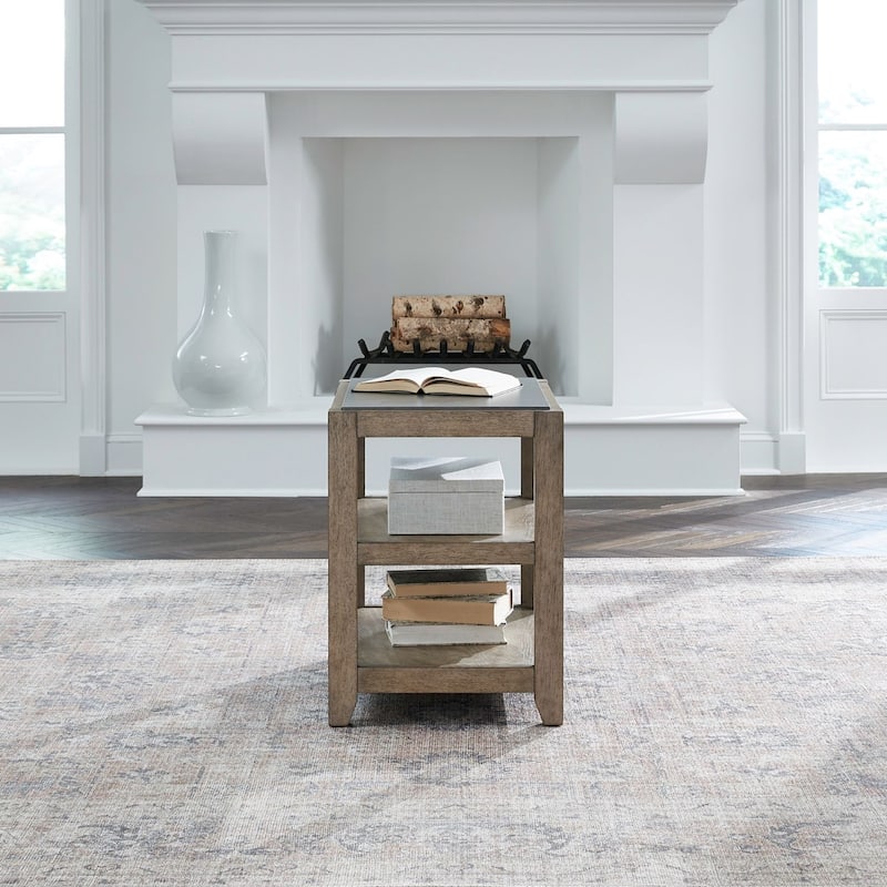 Liberty Furniture Millstone Tile Top Cocktail Table, End Tables - Various Options - Chairside Table