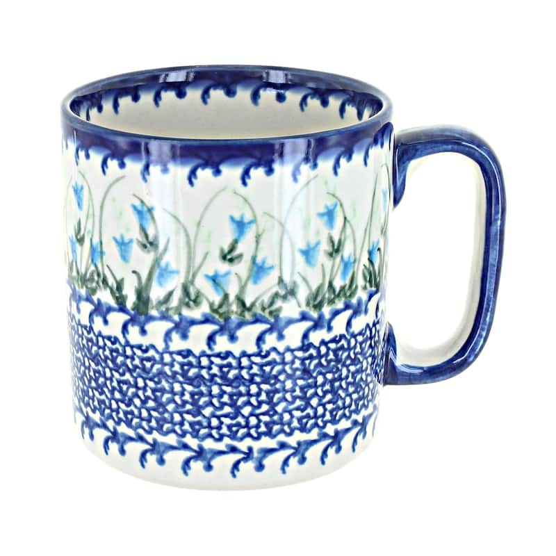 Blue Rose Polish Pottery Vena Mug - Misty