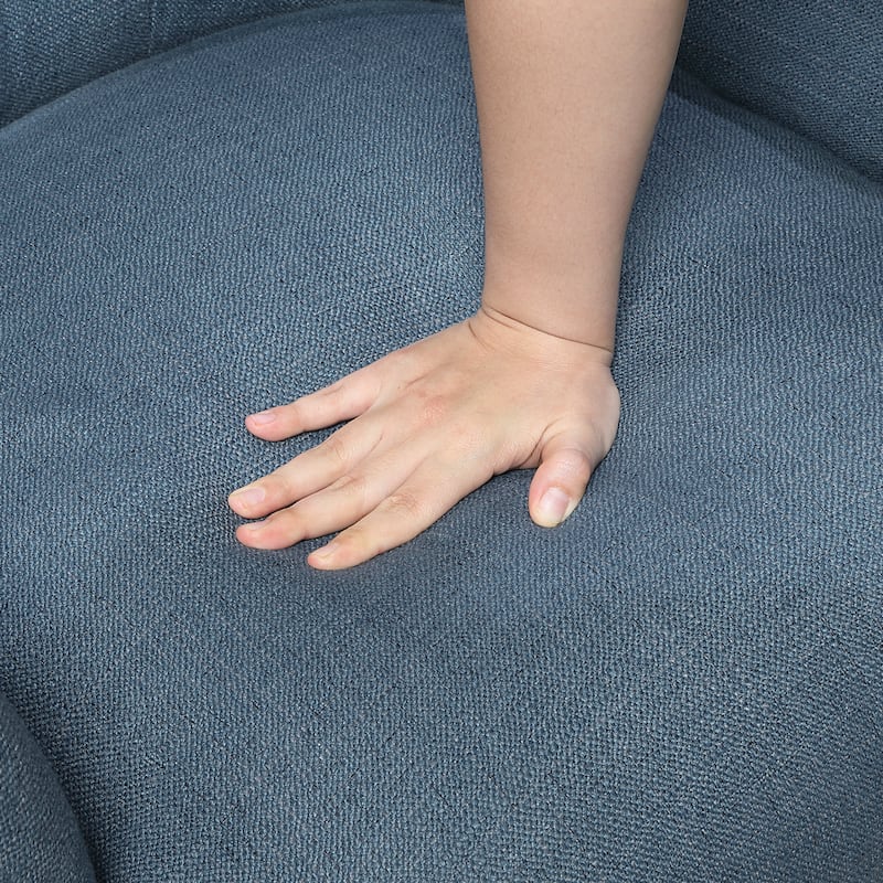 Sterling 26.5" Textured Accent Chair - Button-tufted Chair Back