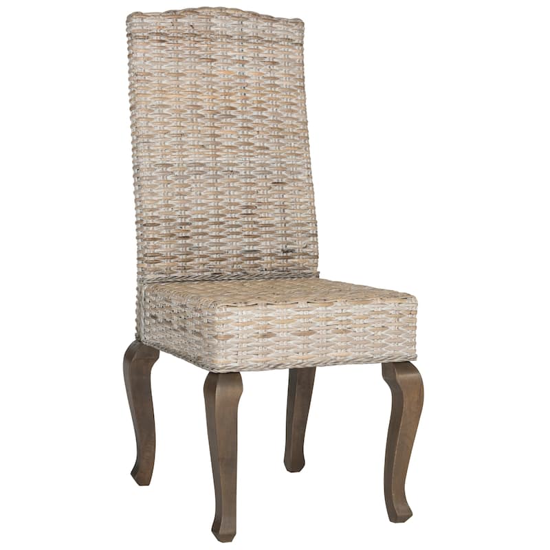 SAFAVIEH Justyne Grey Dining Chair (Set of 2) - 19Wx24Dx41H