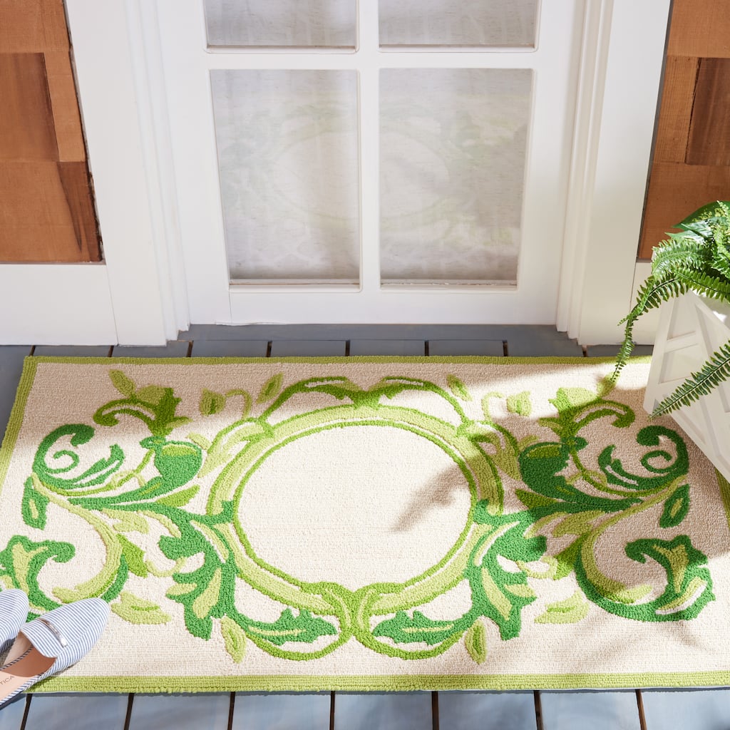 SAFAVIEH Handmade Monogram Eszter Casual Rug