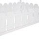 preview thumbnail 9 of 60, Kids Wood Bed, House Bed Frame with Fence-Shaped Guardrails for Teens Girls Boys, Slats are not Included