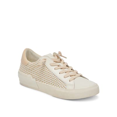 Dolce Vita Zina Leather Lace-Up Sneaker