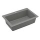 preview thumbnail 44 of 64, Karran Drop-In Quartz 33 in. 1-Hole Single Bowl Kitchen Sink Kit