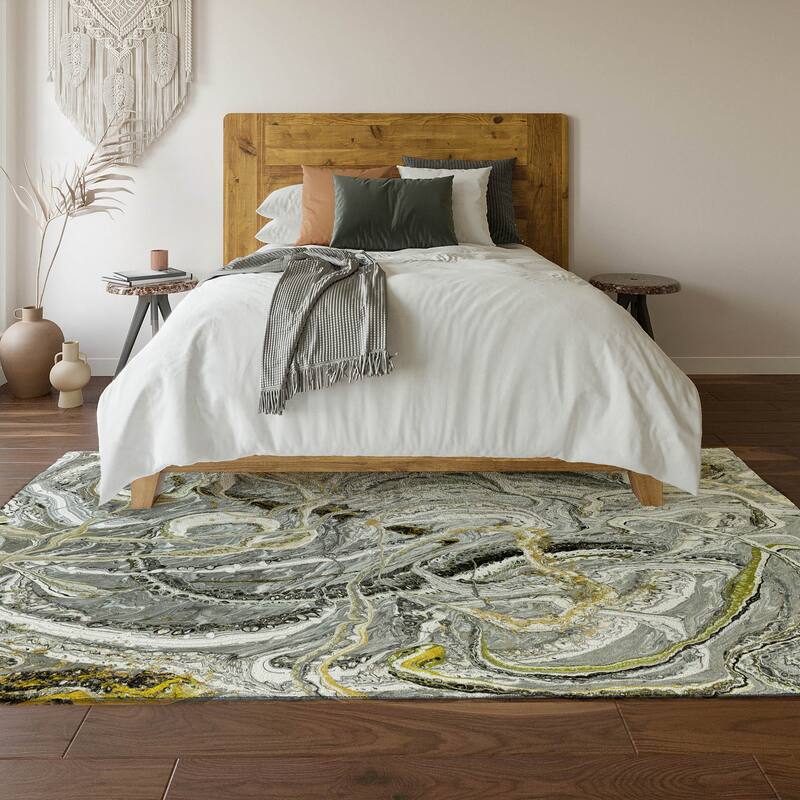 Premium Washable Super Soft Abstract Contemporary Mayfield Rug