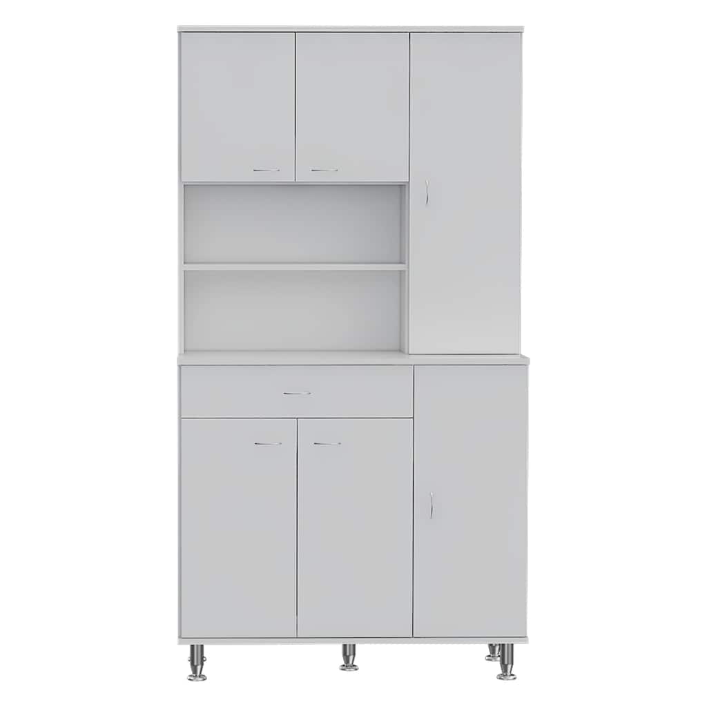 Kitchen Pantry for Kitchen, Dining Room,Living Room, White