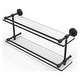 preview thumbnail 21 of 55, Allied Brass Waverly Place 16 Inch Double Glass Shelf with Gallery Rail