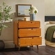 preview thumbnail 40 of 58, Middlebrook Mid-Century Solid Pine 3-Drawer Storage Chest