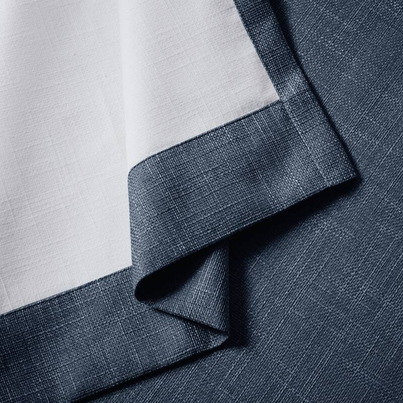 SunSmart Arlie Printed Heathered Extra Wide Blackout Window Patio Panel - 100x84"