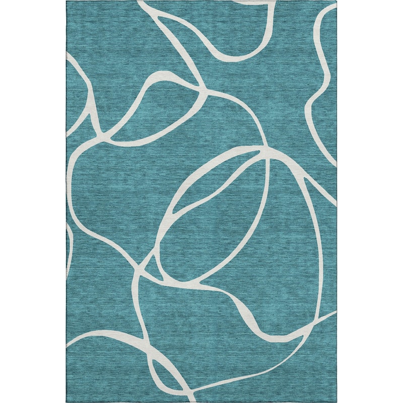 Premium Washable Super Soft Abstract Dash Mayfield Rug